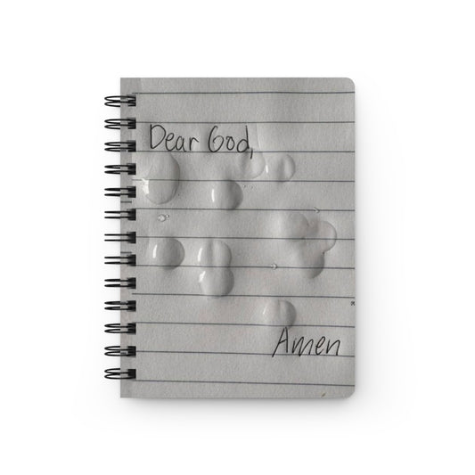 Prayer Journal — "Dear God, Amen" Spiral Notebook - Image #0