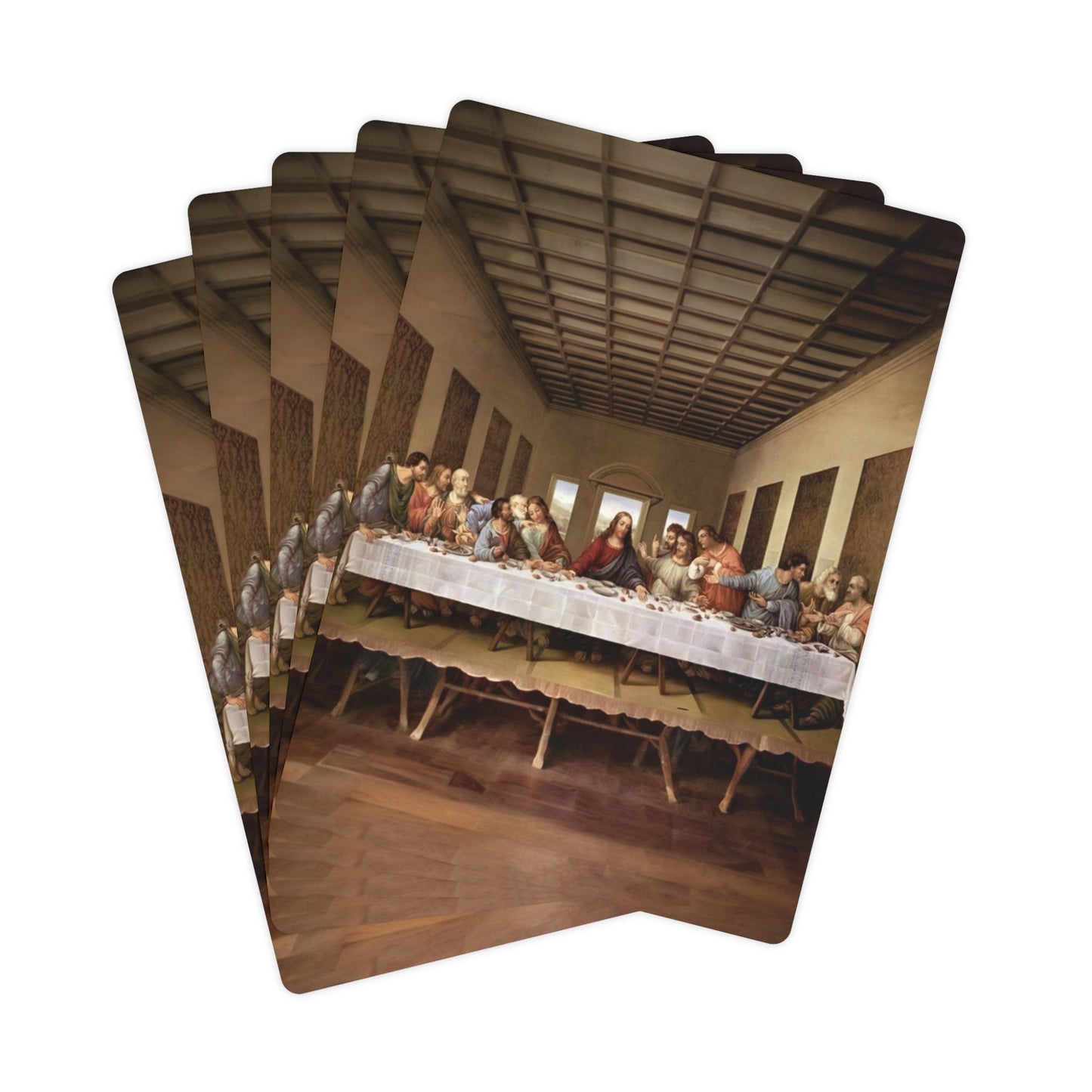 The Last Supper Christian Poker Cards — Religious Playing Card Deck - Image #0