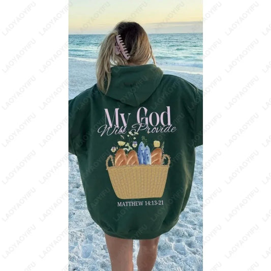 Trendy Faith Hoodie for Women