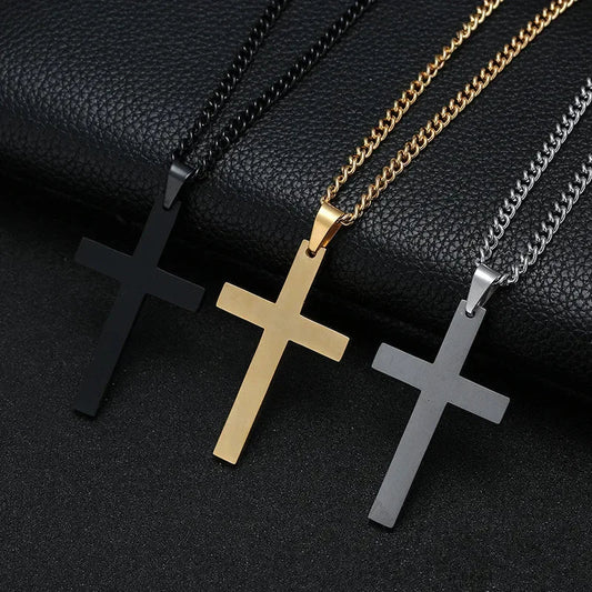 Gothic Cross Necklace Charm