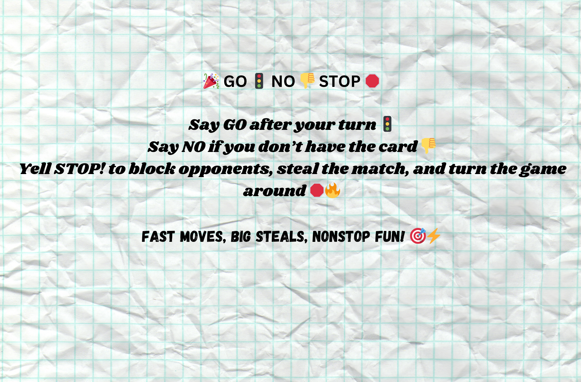 Go,No,Stop! Christian Edition - Image #0